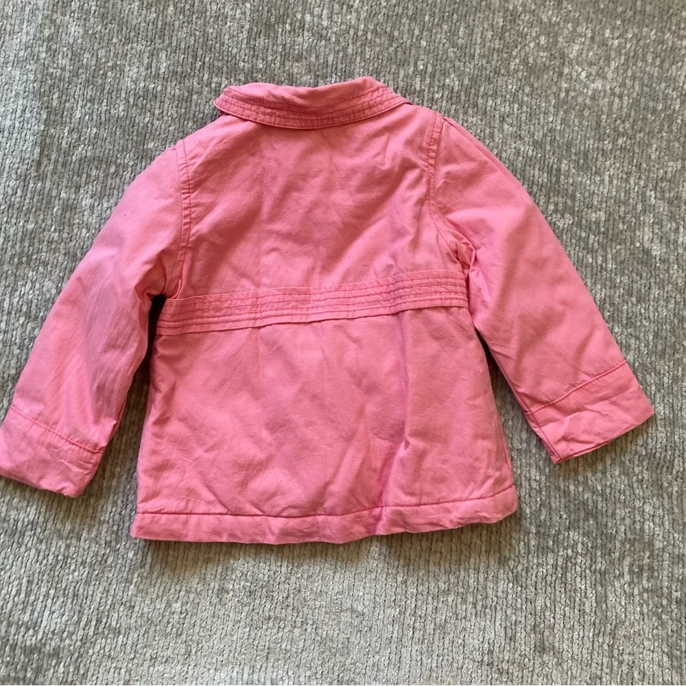OshKosh B’gosh‎ Toddler Pink Cotton Spring Jacket w/ Removable Hood 18M